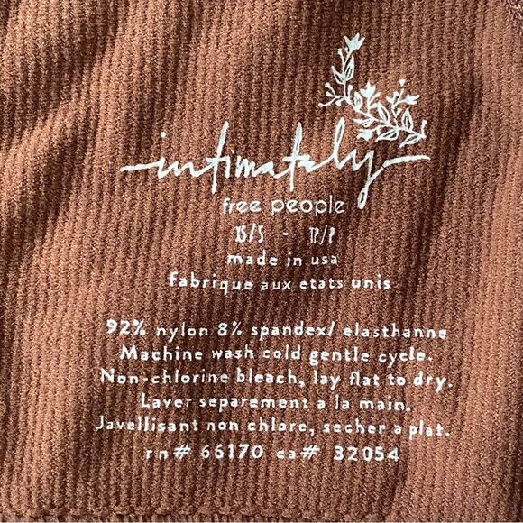 Free People Intimately Set 2 Ribbed Seamless Bralettes Sz XS/S NWOT - Picture 9 of 12